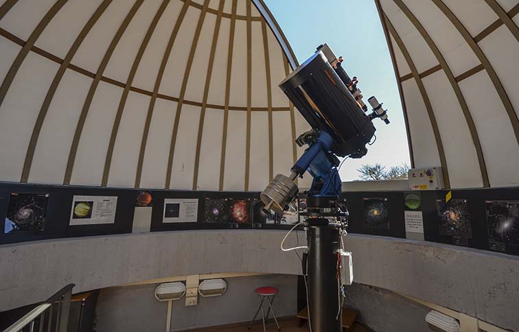 interno e telescopio
